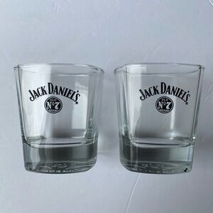 Jack Daniels Clear Shot Glass Set